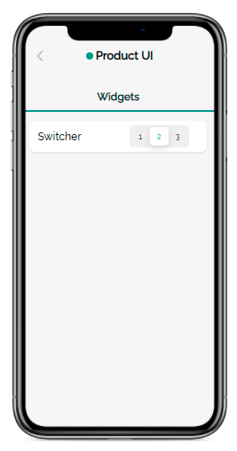 Switcher widget