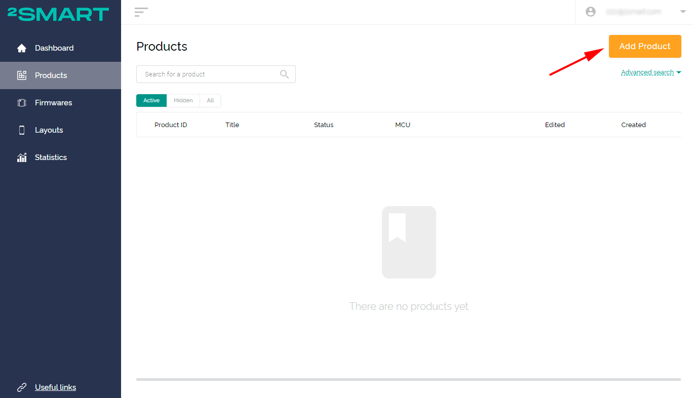Add Product button